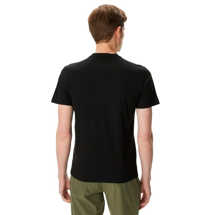 футболка t-shirt от бренда lacoste вид слева