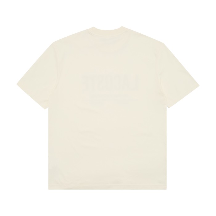 футболка t-shirt от бренда lacoste вид слева