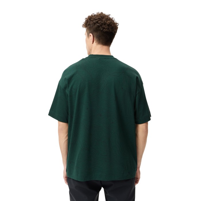 футболка t-shirt от бренда lacoste вид слева
