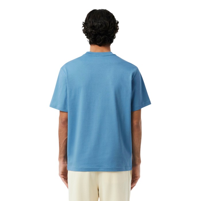 футболка t-shirt от бренда lacoste вид слева