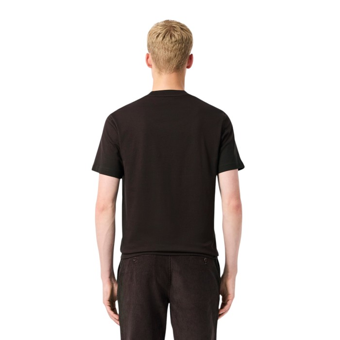 футболка t-shirt от бренда lacoste вид слева