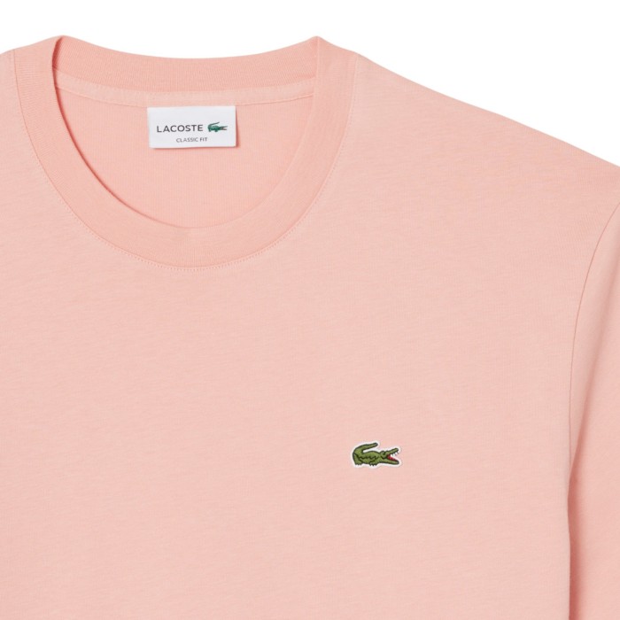 футболка t-shirt от бренда lacoste вид слева