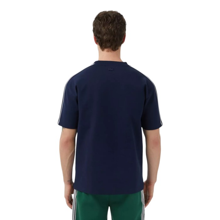 футболка t-shirt от бренда lacoste вид слева