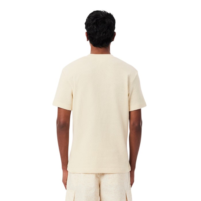 футболка t-shirt от бренда lacoste вид слева