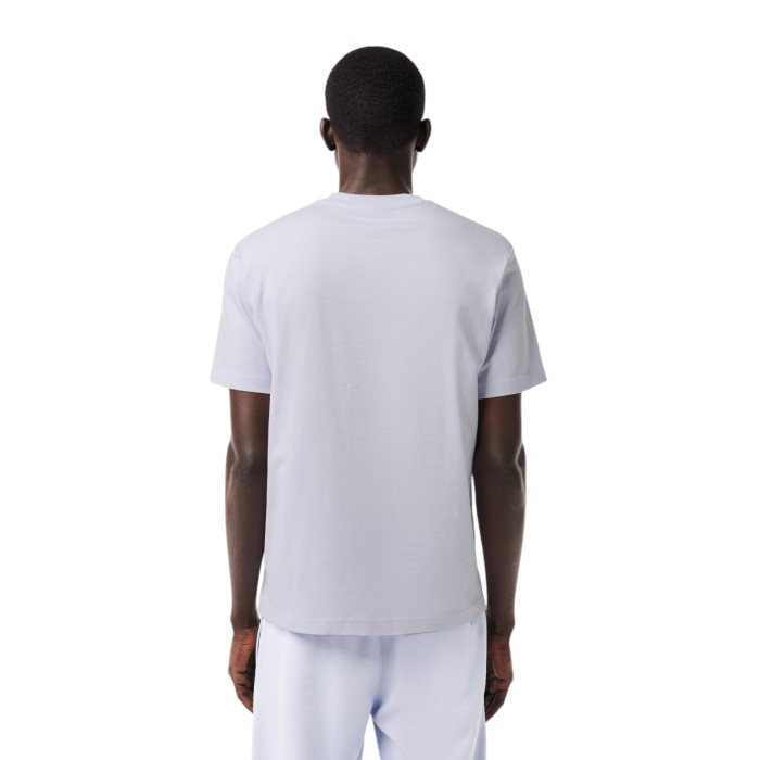 футболка t-shirt от бренда lacoste вид слева