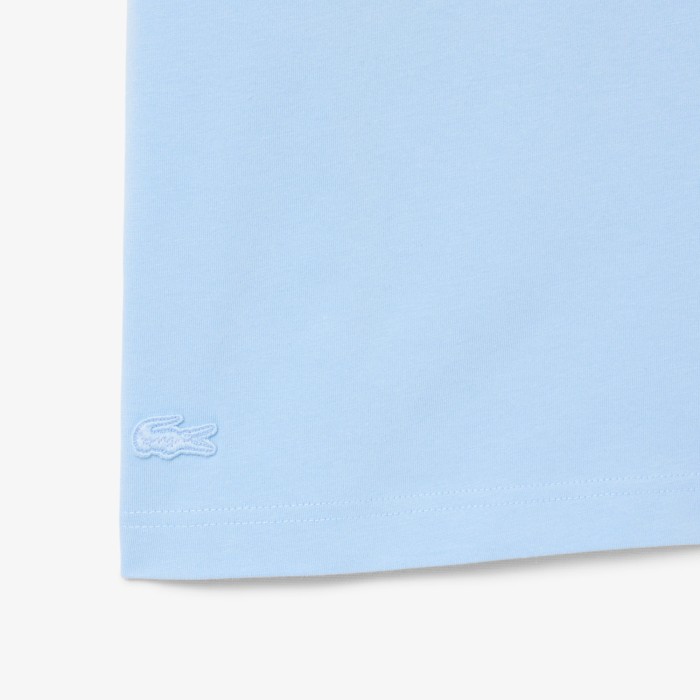 футболка t-shirt от бренда lacoste вид слева