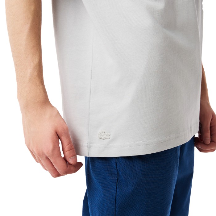 футболка t-shirt от бренда lacoste вид слева