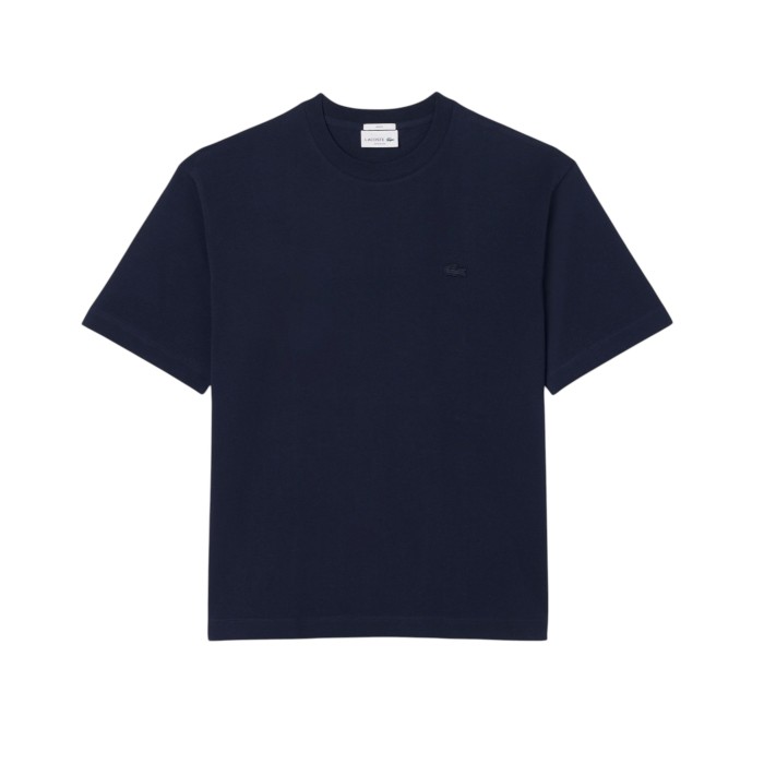 футболка t-shirt от бренда lacoste вид слева