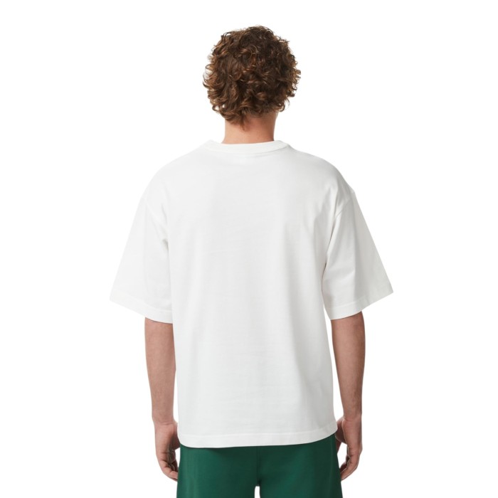 футболка t-shirt от бренда lacoste вид слева