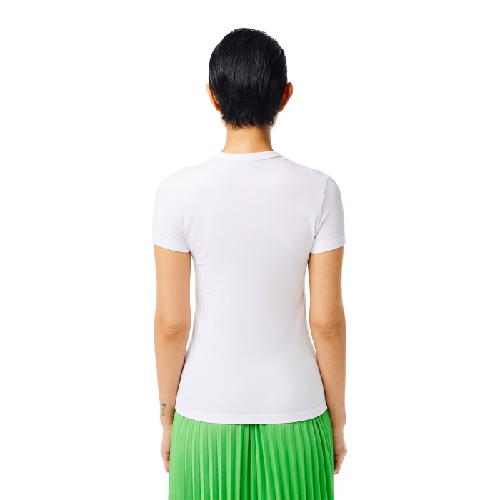 футболка t-shirt от бренда lacoste вид слева