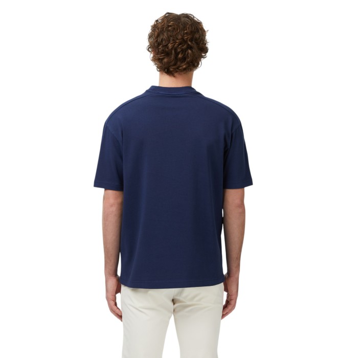 футболка t-shirt от бренда lacoste вид слева