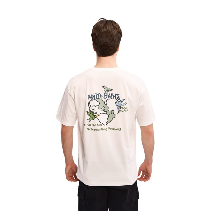 футболка t-shirt от бренда anta вид слева