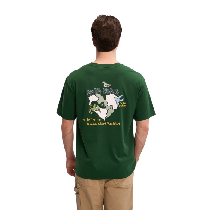 футболка t-shirt от бренда anta вид слева