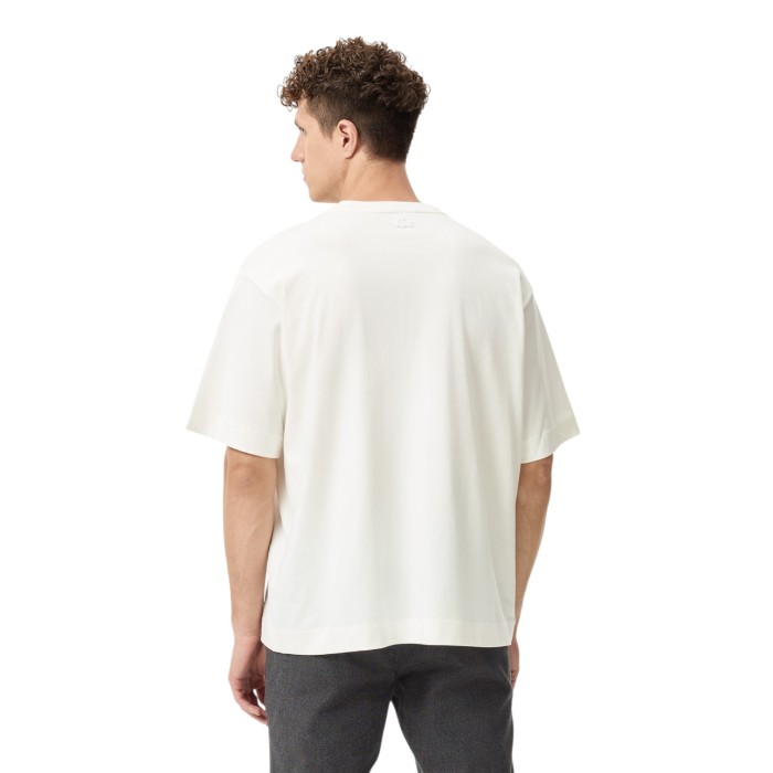 футболка t-shirt от бренда lacoste вид слева