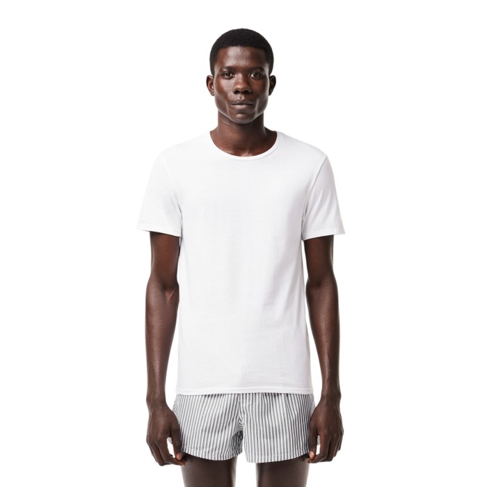 футболка t-shirt от бренда lacoste вид слева
