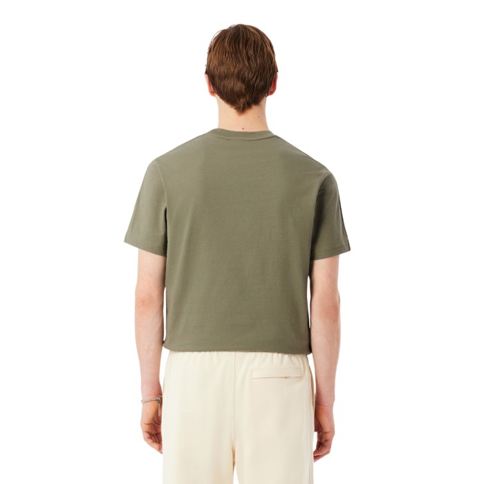 футболка tape от бренда lacoste вид слева