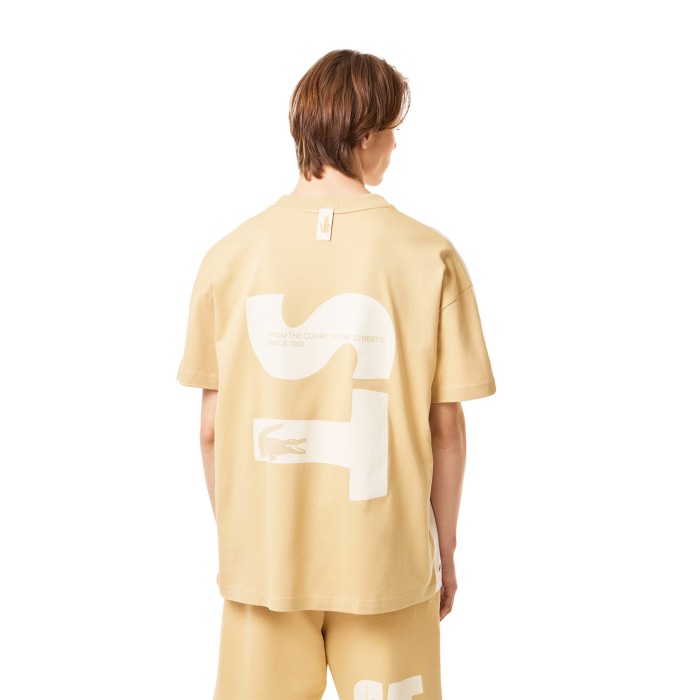 футболка teeshirt ss от бренда lacoste вид слева
