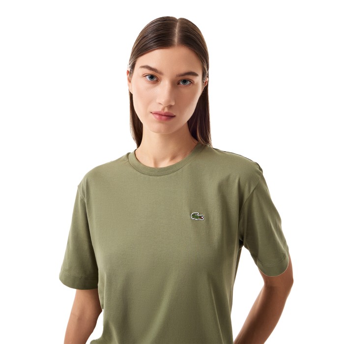 футболка textile от бренда lacoste вид слева