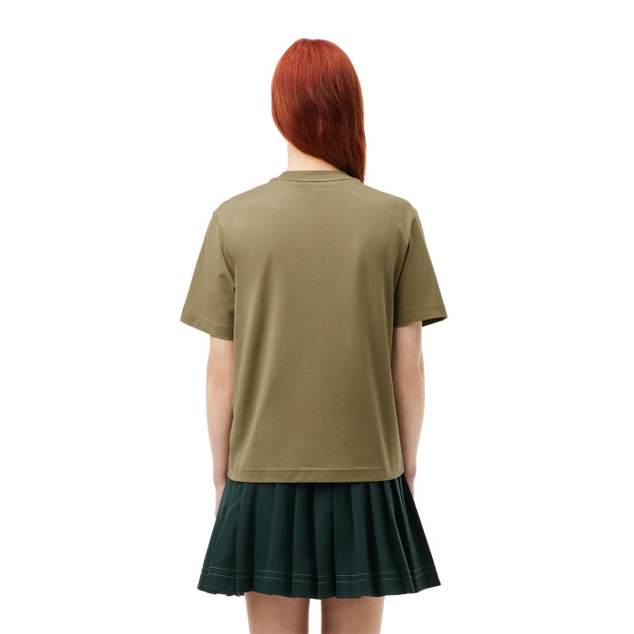 футболка textile от бренда lacoste вид слева
