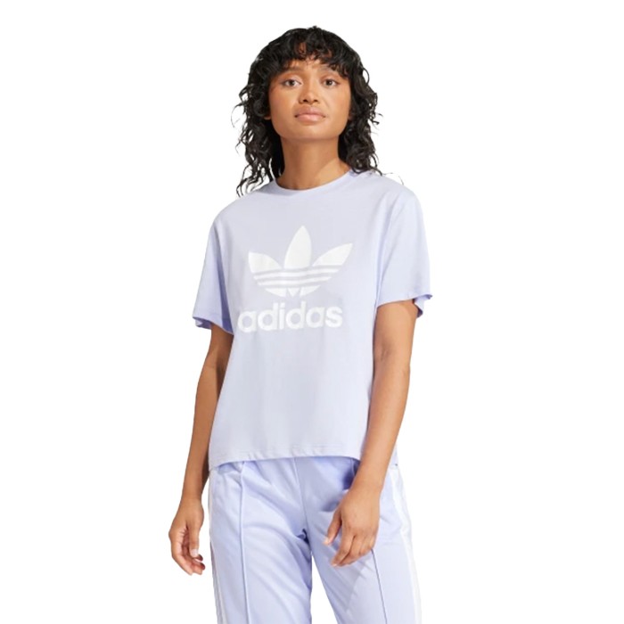 футболка trefoil boxy tee ADIN8439R00 фотография