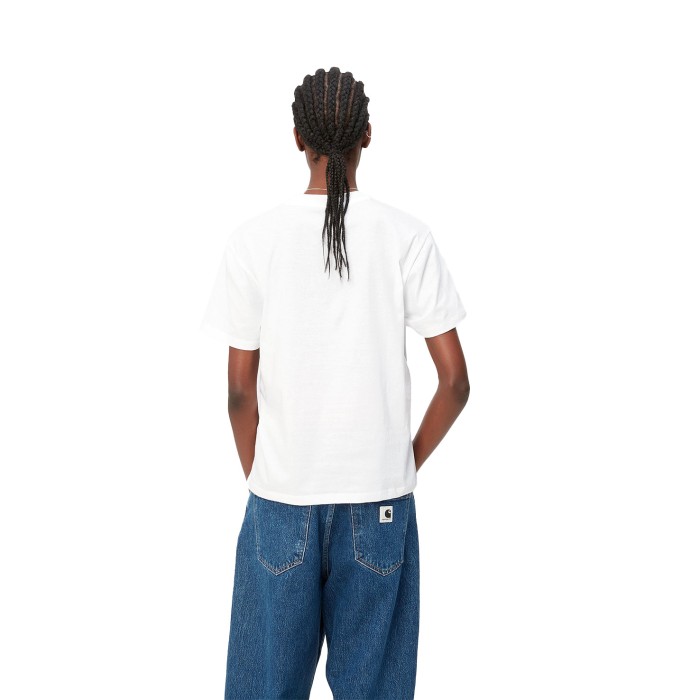 футболка w' s/s casey t-shirt от бренда carhartt wip вид слева