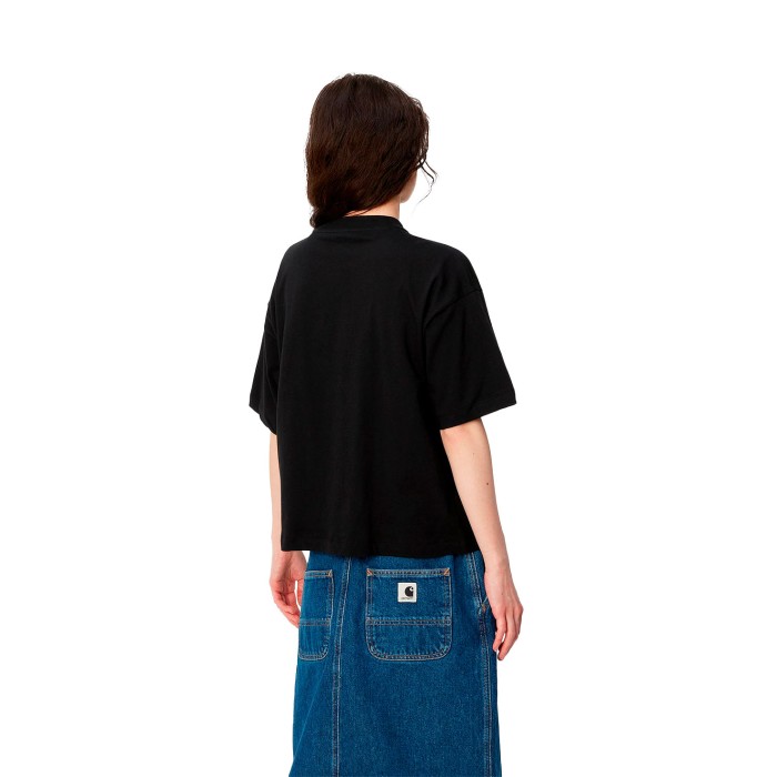 футболка w' s/s chester t-shirt от бренда carhartt wip вид слева
