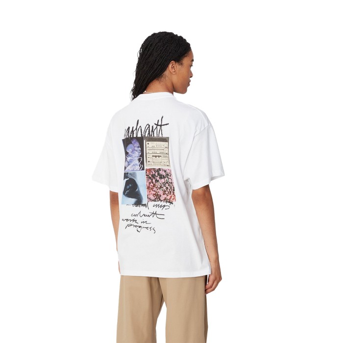 футболка w' s/s immerse t-shirt от бренда carhartt wip вид слева