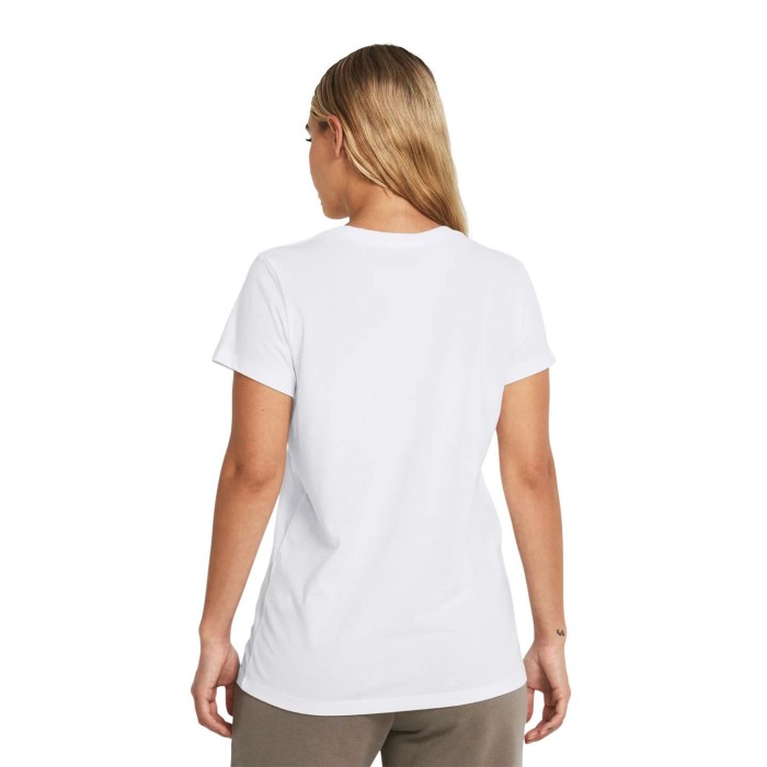 футболка w sportstyle logo ss от бренда under armour вид слева
