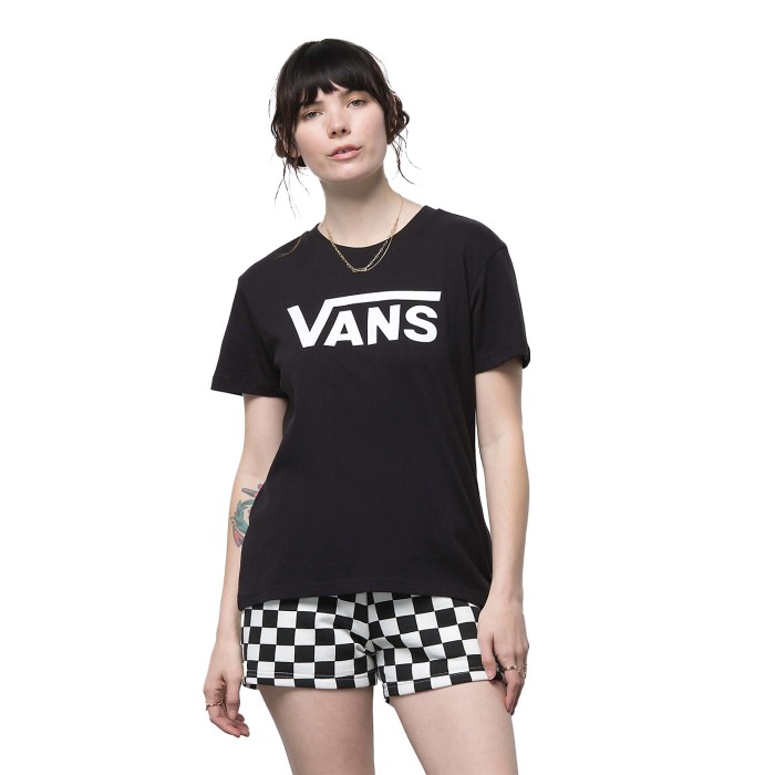 футболка wm flying v crew tee flying v VN0A3UP4BLK1 фотография