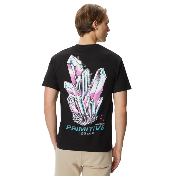 футболка zenith tee от бренда primitive вид слева
