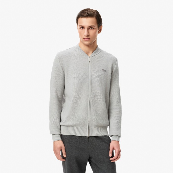 кардиган мужской кардиган lacoste на молнии классического кроя AH2625CCA фотография