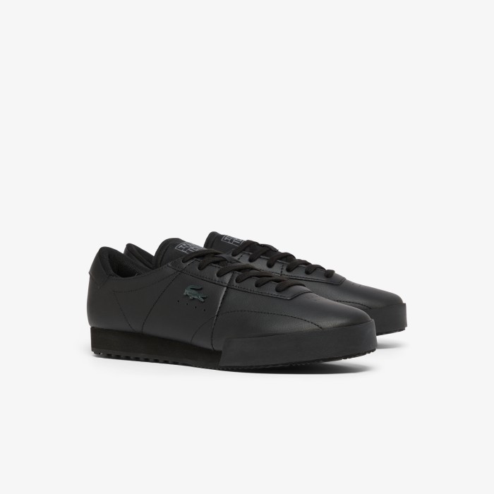 кеды aura от бренда lacoste вид слева