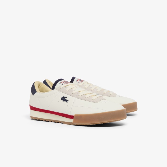кеды aura от бренда lacoste вид слева