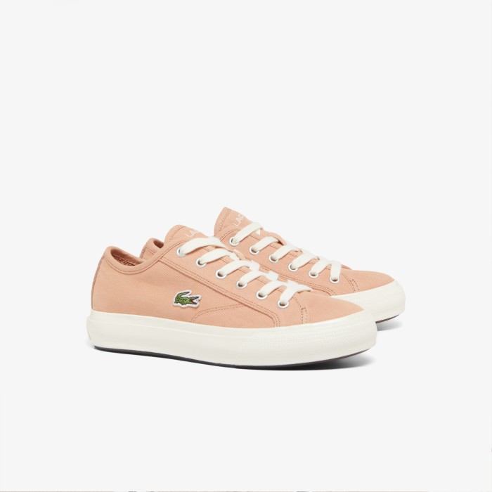 кеды backcourt от бренда lacoste вид слева