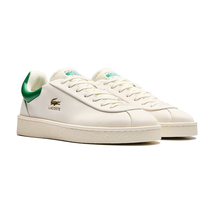кеды baseshot premium от бренда lacoste вид слева