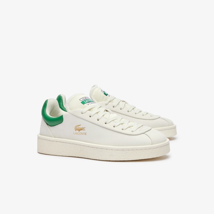кеды baseshot premium от бренда lacoste вид слева