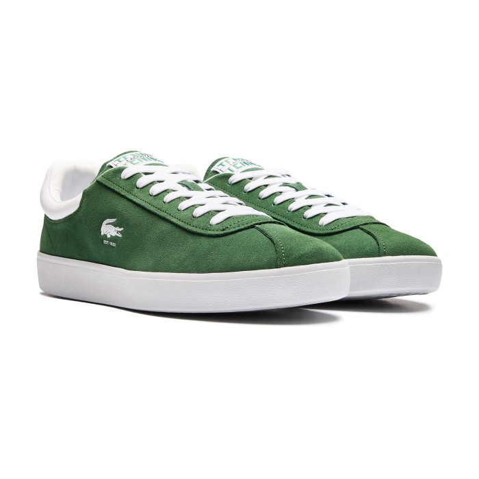 кеды baseshot от бренда lacoste вид слева
