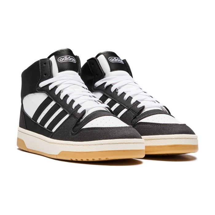 кеды break start mid от бренда adidas вид слева