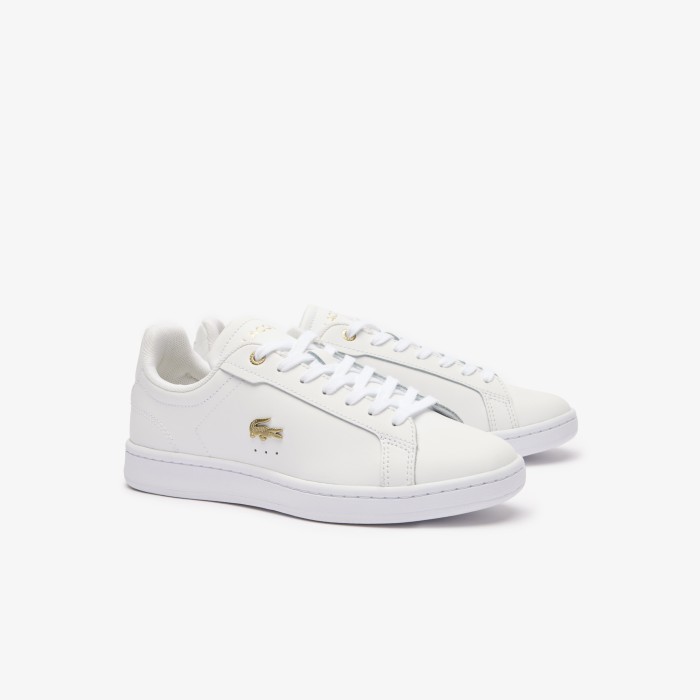 кеды carnaby pro от бренда lacoste вид слева