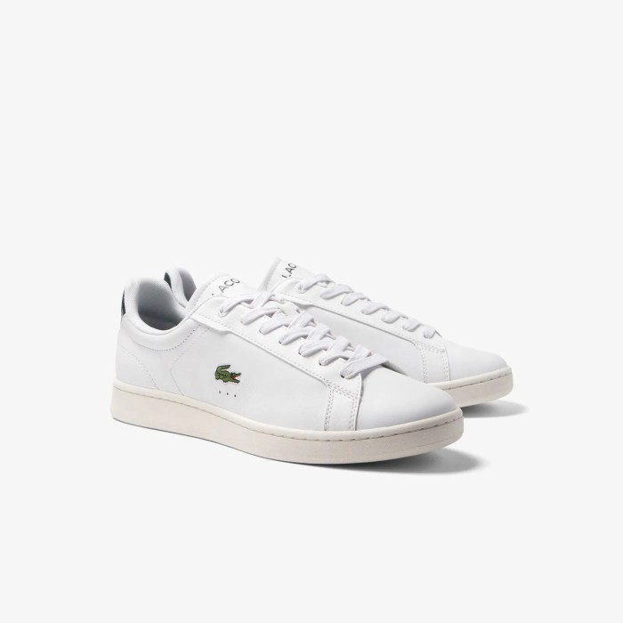 кеды carnaby pro от бренда lacoste вид слева