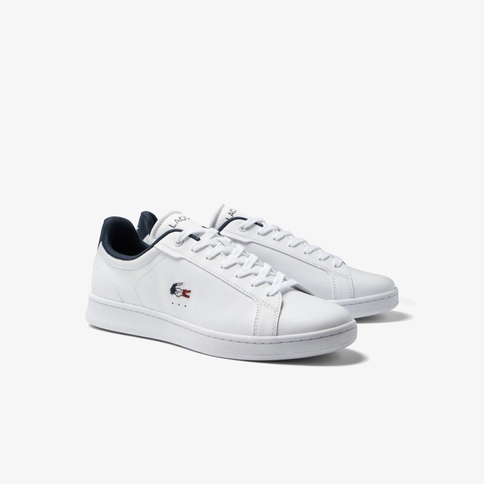 кеды carnaby pro от бренда lacoste вид слева