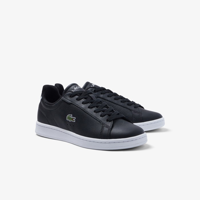 кеды carnaby pro от бренда lacoste вид слева