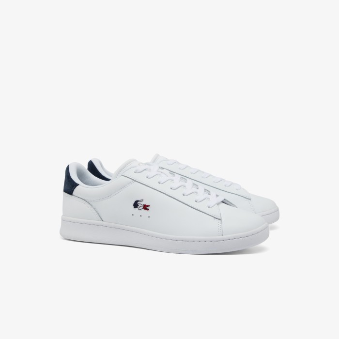 кеды carnaby set от бренда lacoste вид слева