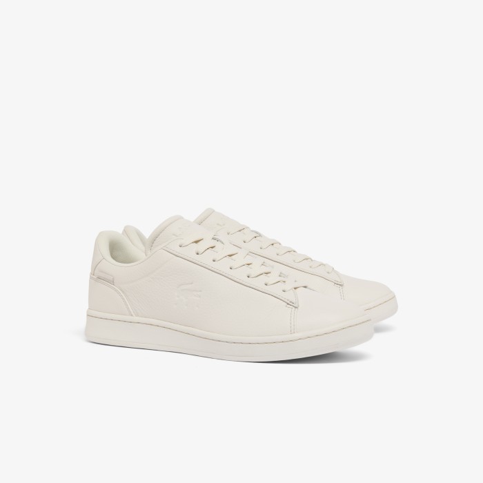 кеды carnaby shield от бренда lacoste вид слева
