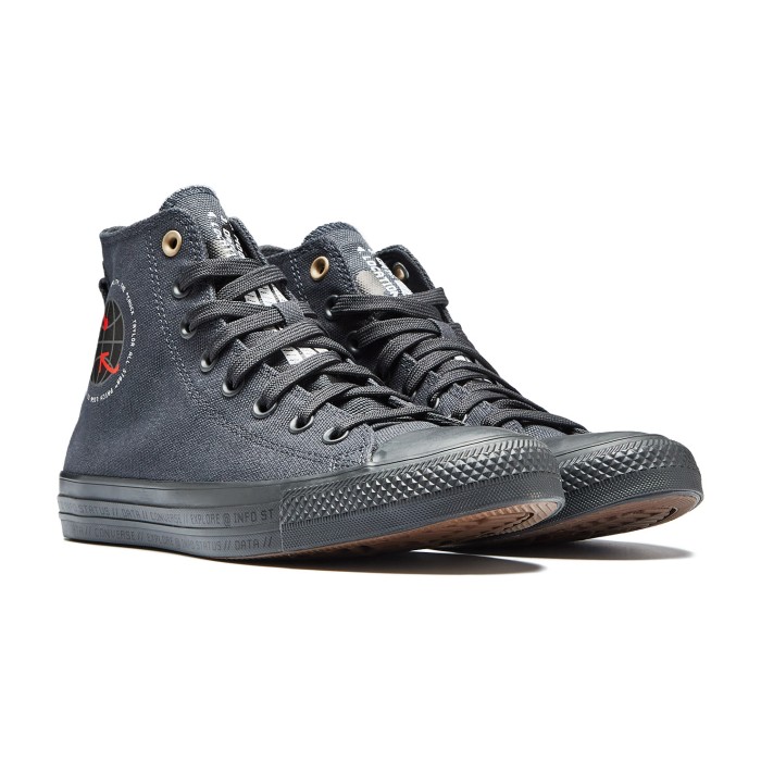кеды chuck taylor all star global logo от бренда converse вид слева