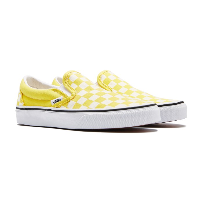 кеды classic slip-on checkerboard от известного бренда вид слева