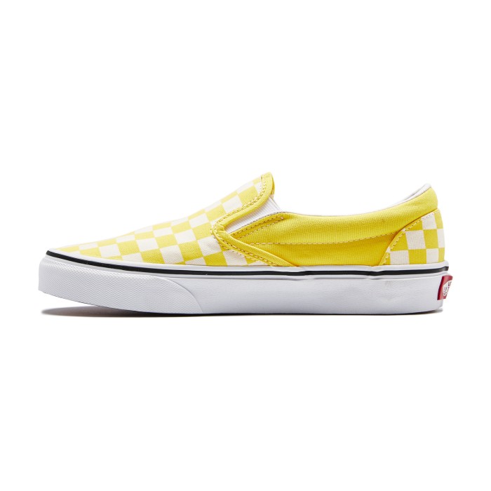 кеды classic slip-on checkerboard - качественный продукт вид сбоку