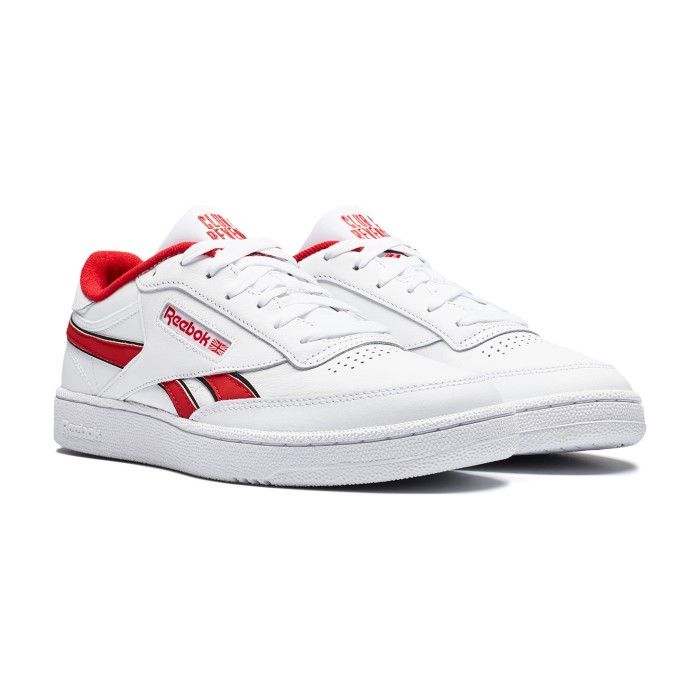 кеды club c revenge от бренда reebok вид слева