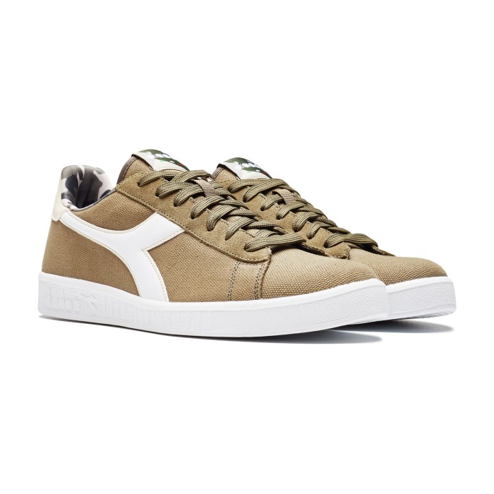 кеды game cv camo от бренда diadora вид слева
