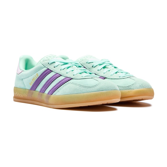 кеды gazelle indoor от бренда adidas вид слева